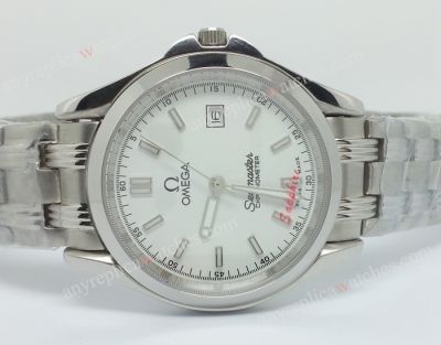 Replica Omega Seamaster 36 mm Watch - Stainless Steel White Dial